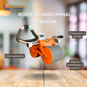 RODILLO ABDOMINAL PREMIUM - RUEDA ABDOMINAL